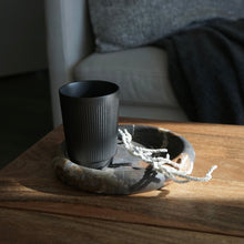 Load image into Gallery viewer, Portoro Gold Marble Tray Round. Black Marble Tray Round by Artifact Home www.artifacthome.ca