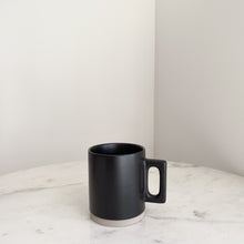 Load image into Gallery viewer, Artifact Home www.artifacthome.ca  Black matte porcelain coffee mug minimalist drinkware homeware