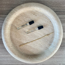 Load image into Gallery viewer, Travertine Marble Tray Round by Artifact Home www.artifacthome.ca