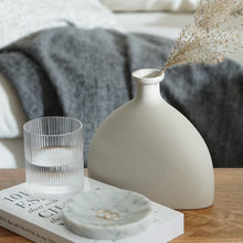 Load image into Gallery viewer, Artifact Home www.artifacthome.ca @artifacthome_ Minimalist ceramic white vase inspired by nordic aesthetics neutral home decor
