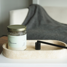 Load image into Gallery viewer, Oval Travertine Marble Tray by Artifact Home www.artifacthome.ca