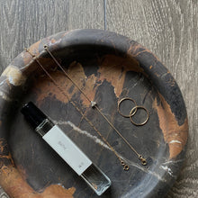 Load image into Gallery viewer, Round Tray | Portoro Gold Marble