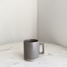 Load image into Gallery viewer, Artifact Home www.artifacthome.ca Grey matte porcelain coffee mug minimalist drinkware homeware
