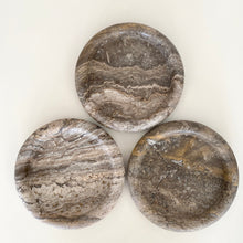 Load image into Gallery viewer, Travertine Marble Tray Round by Artifact Home www.artifacthome.ca
