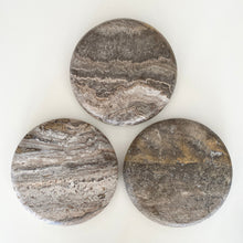 Load image into Gallery viewer, Travertine Marble Tray Round by Artifact Home www.artifacthome.ca
