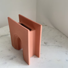 Load image into Gallery viewer, Artifact Home www.artifacthome.ca Terracotta ceramic arch vase home decor inspired by nordic aesthetics
