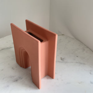 Artifact Home www.artifacthome.ca Terracotta ceramic arch vase home decor inspired by nordic aesthetics