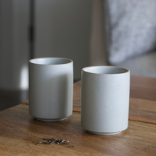 Load image into Gallery viewer, Speckle Ceramic Cup | Artifact Home www.artifacthome.ca @artifacthome_
